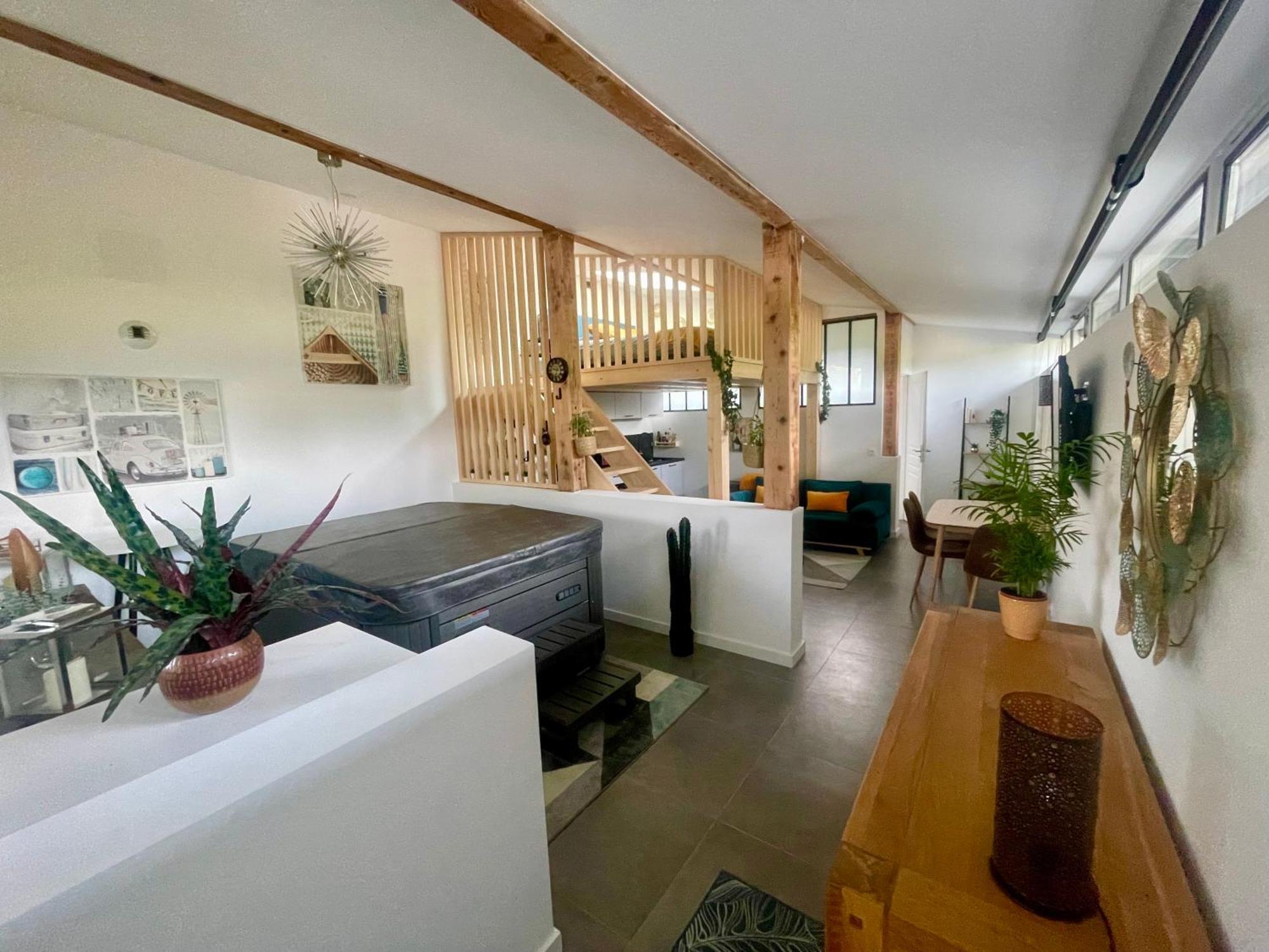 Loft Avec Jacuzzi Et Terrasse Prives Sévrier Exterior foto